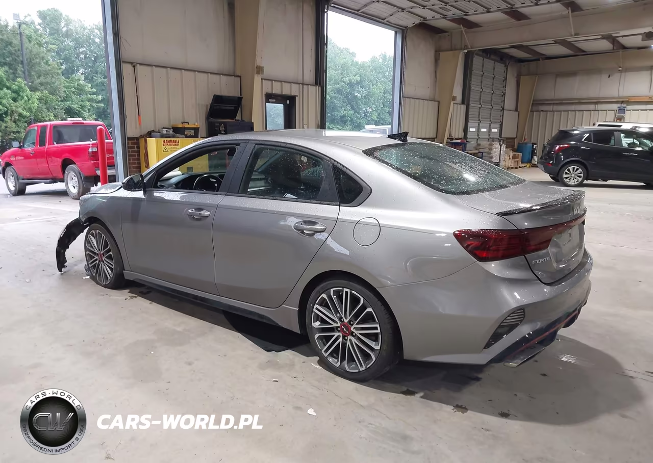 2022 Kia Forte Gt VIN:3KPF44AC2NE487392 - 3