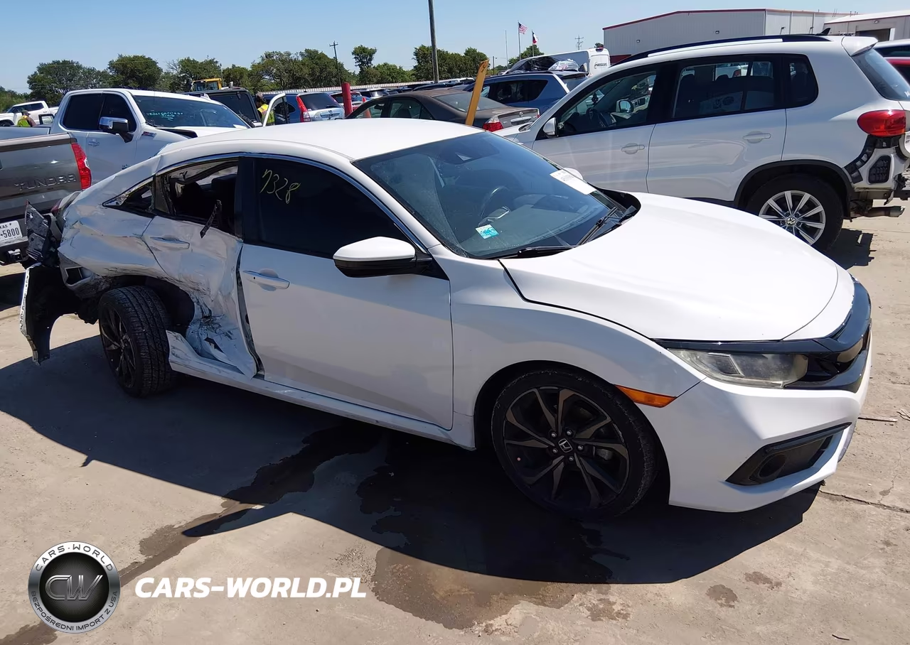 2020 Honda Civic Sport VIN:19XFC2F8XLE017328 - 13