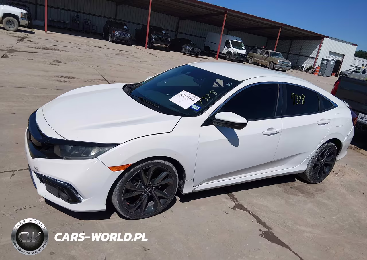 2020 Honda Civic Sport VIN:19XFC2F8XLE017328 - 14