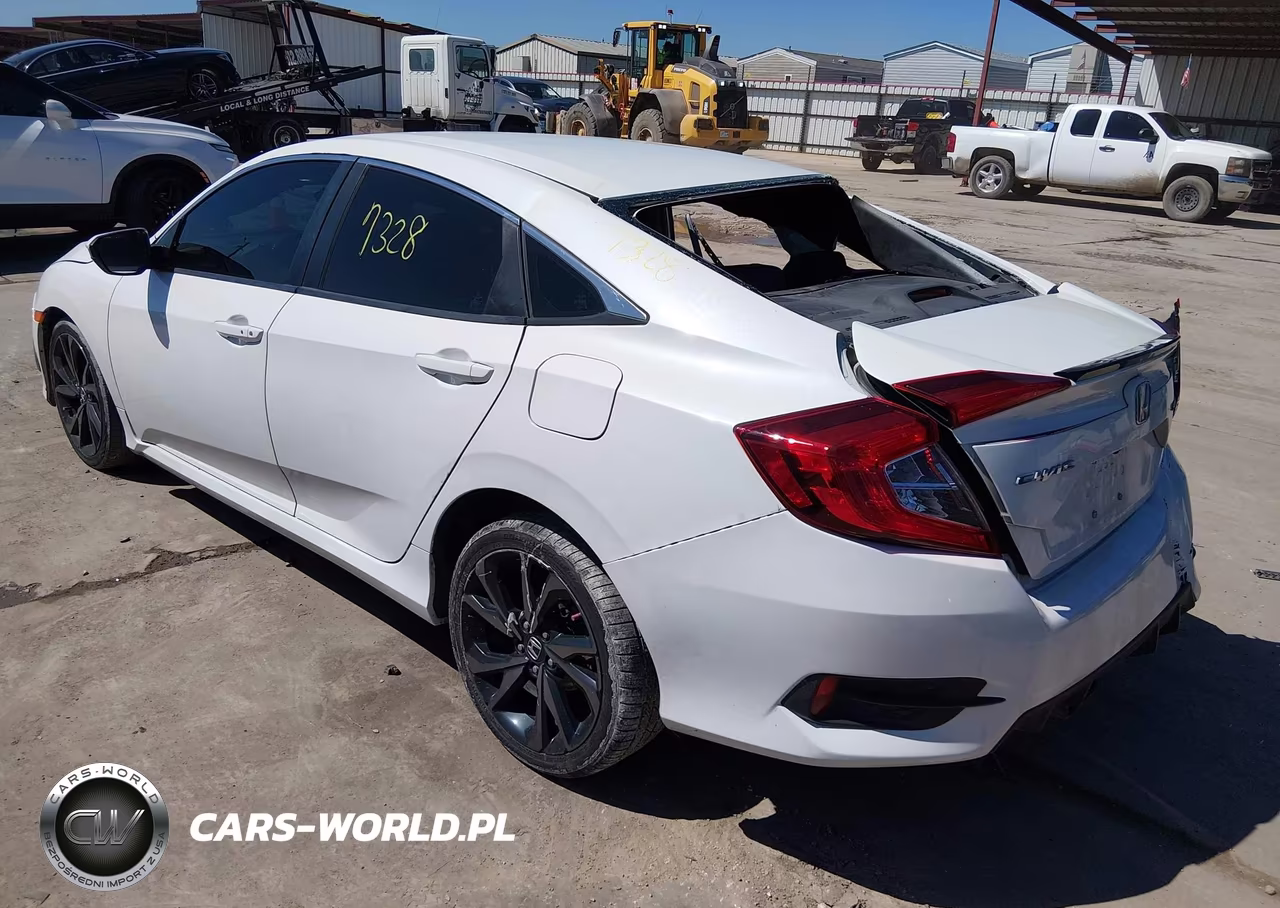 2020 Honda Civic Sport VIN:19XFC2F8XLE017328 - 3