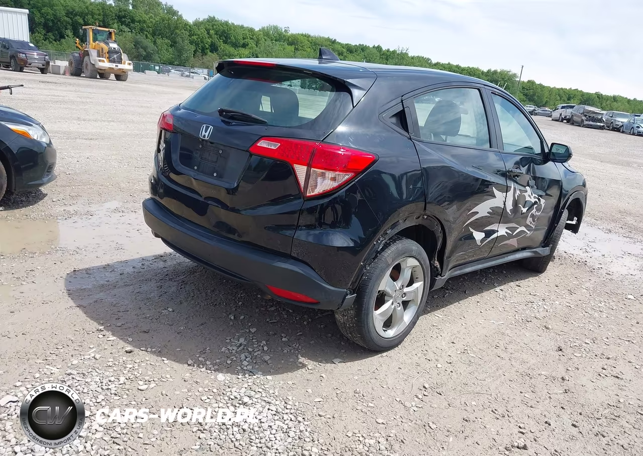 2016 Honda Hr-V Lx VIN:3CZRU5H31GM743016 - 4