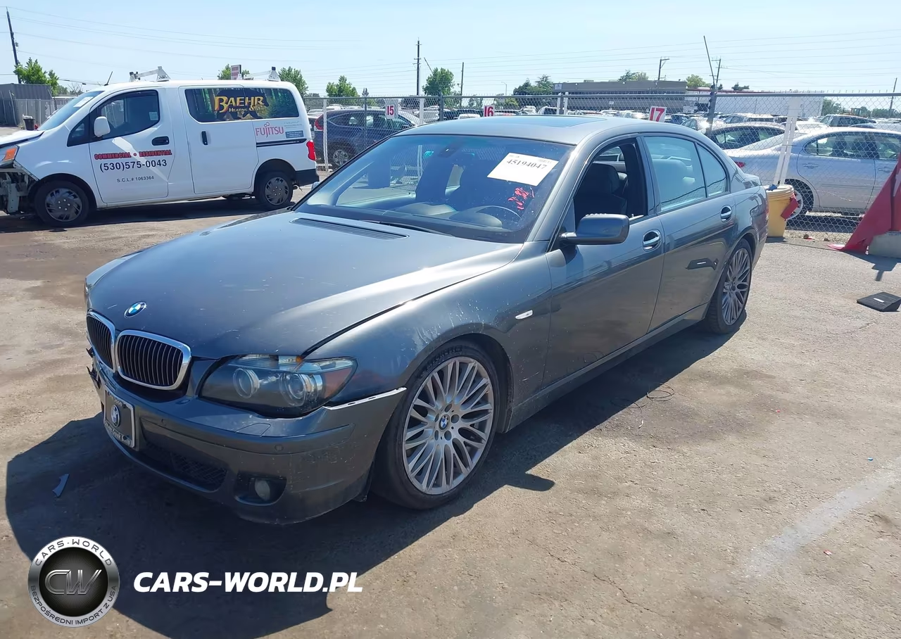 2007 BMW 750Li VIN:WBAHN83577DT72431 - 2
