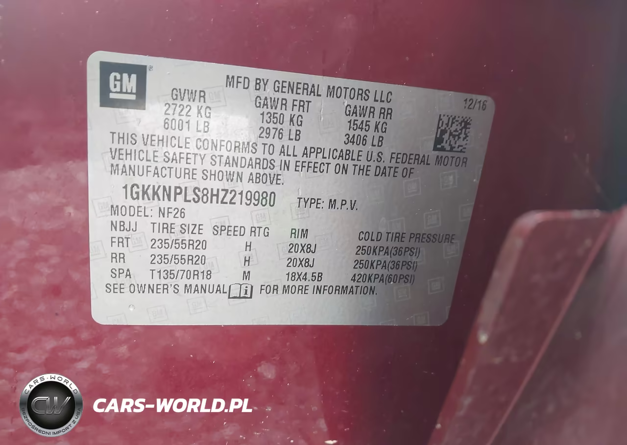 2017 GMC Acadia Denali VIN:1GKKNPLS8HZ219980 - 9