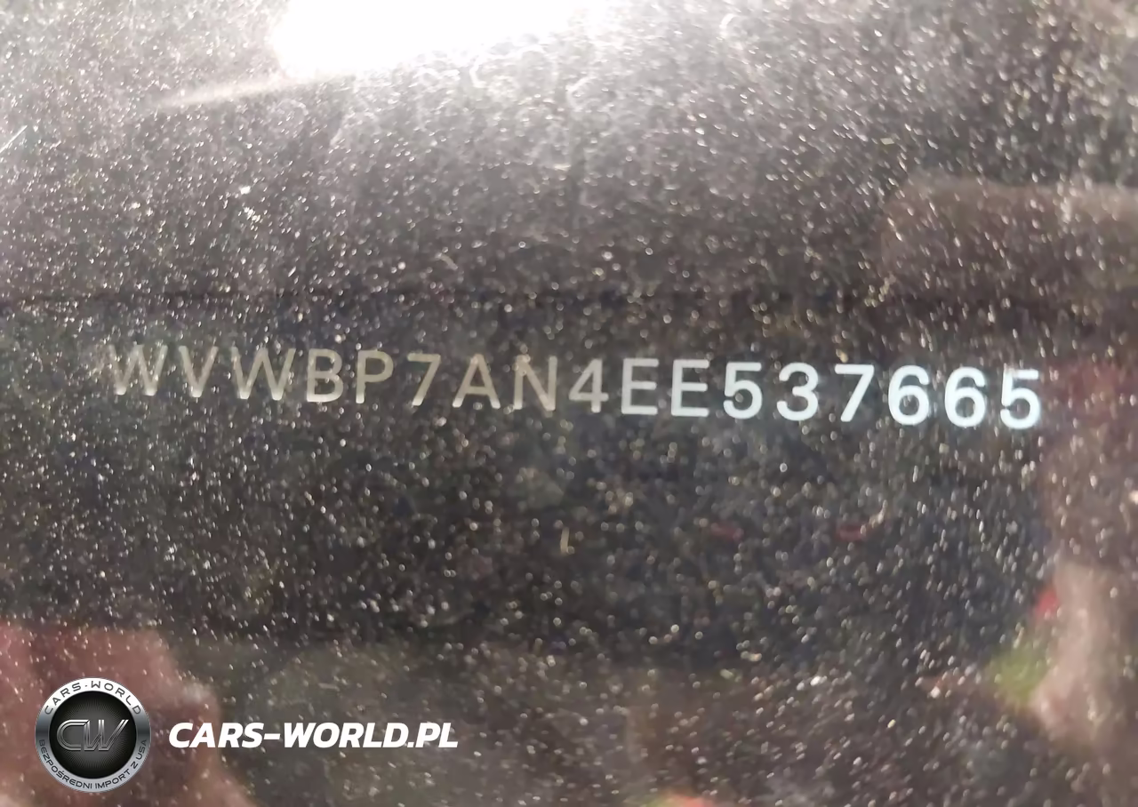2014 Volkswagen Cc 2.0T Sport VIN:WVWBP7AN4EE537665 - 12