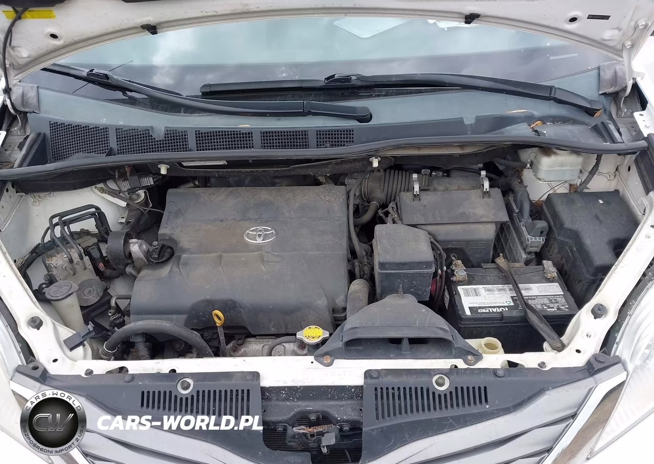 2012 Toyota Sienna Xle V6 8 Passenger VIN:5TDYK3DC4CS227695 - 10