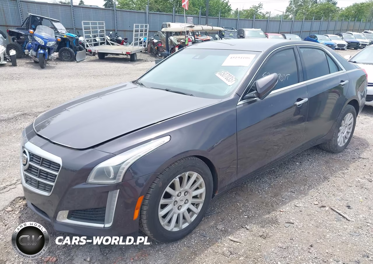 2014 Cadillac Cts Luxury VIN:1G6AX5S3XE0167903 - 2