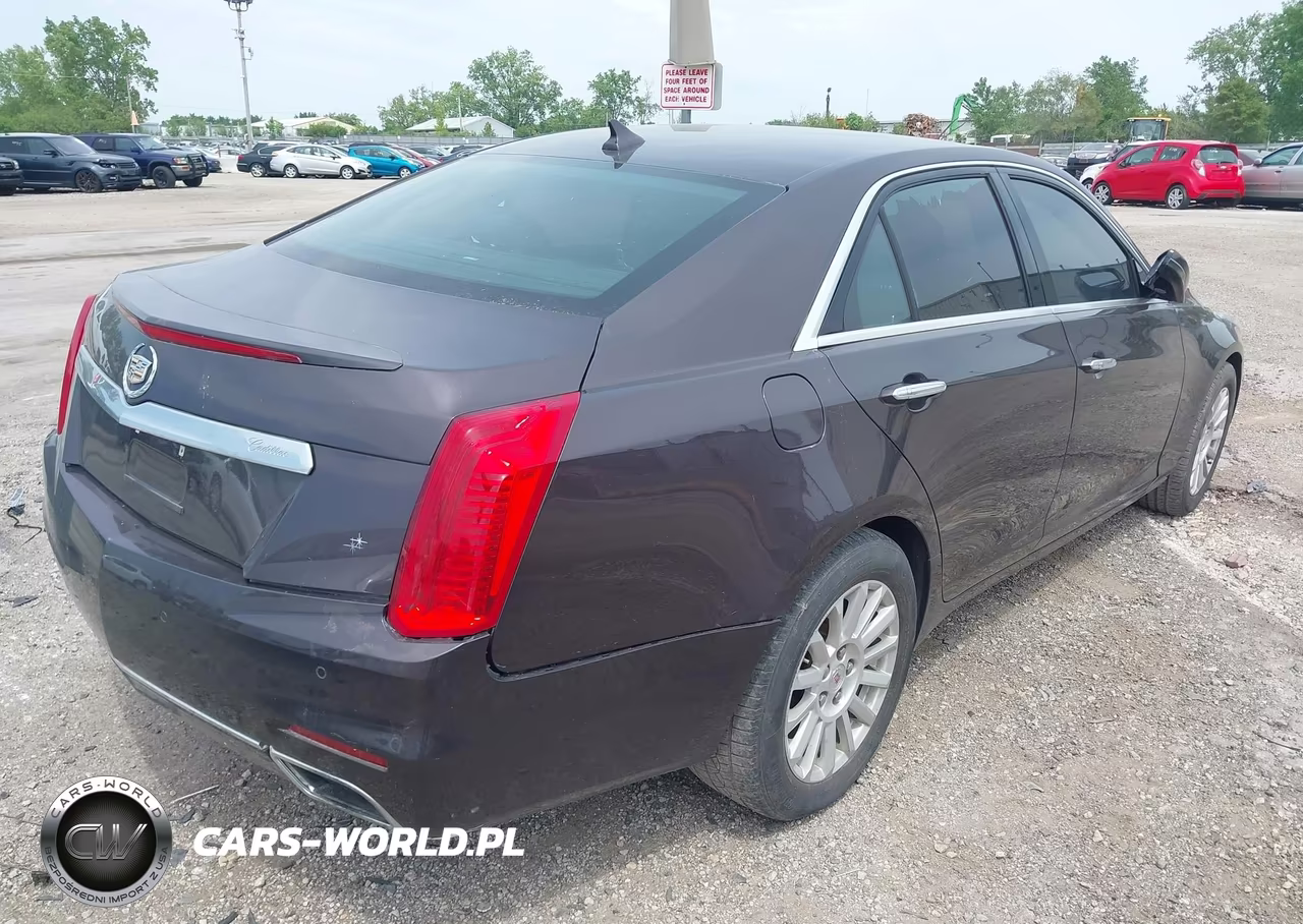 2014 Cadillac Cts Luxury VIN:1G6AX5S3XE0167903 - 4