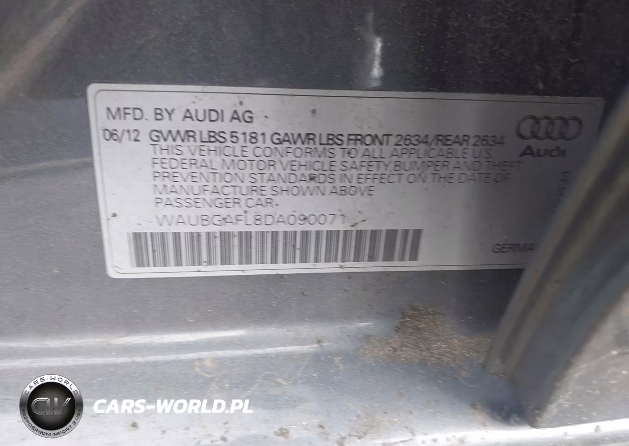 2013 Audi S4 3.0T Premium Plus VIN:WAUBGAFL8DA090071 - 9