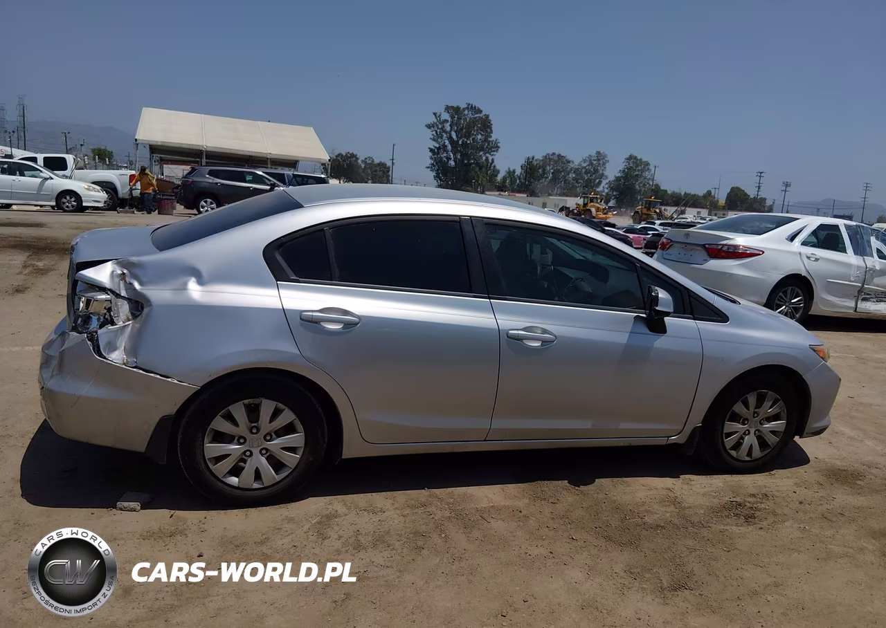 2012 Honda Civic Lx VIN:19XFB2F56CE058001 - 13
