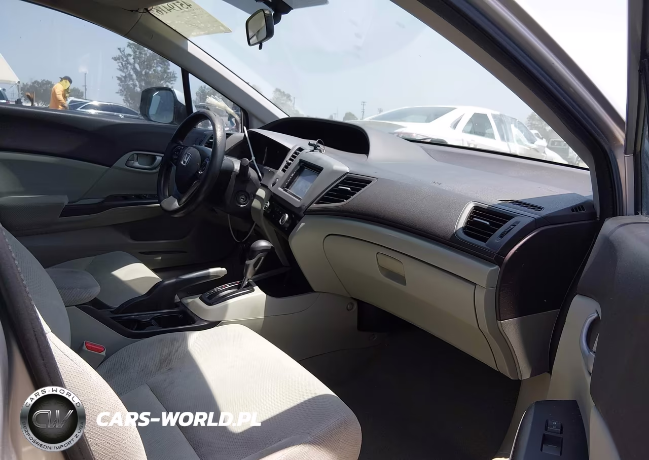 2012 Honda Civic Lx VIN:19XFB2F56CE058001 - 5