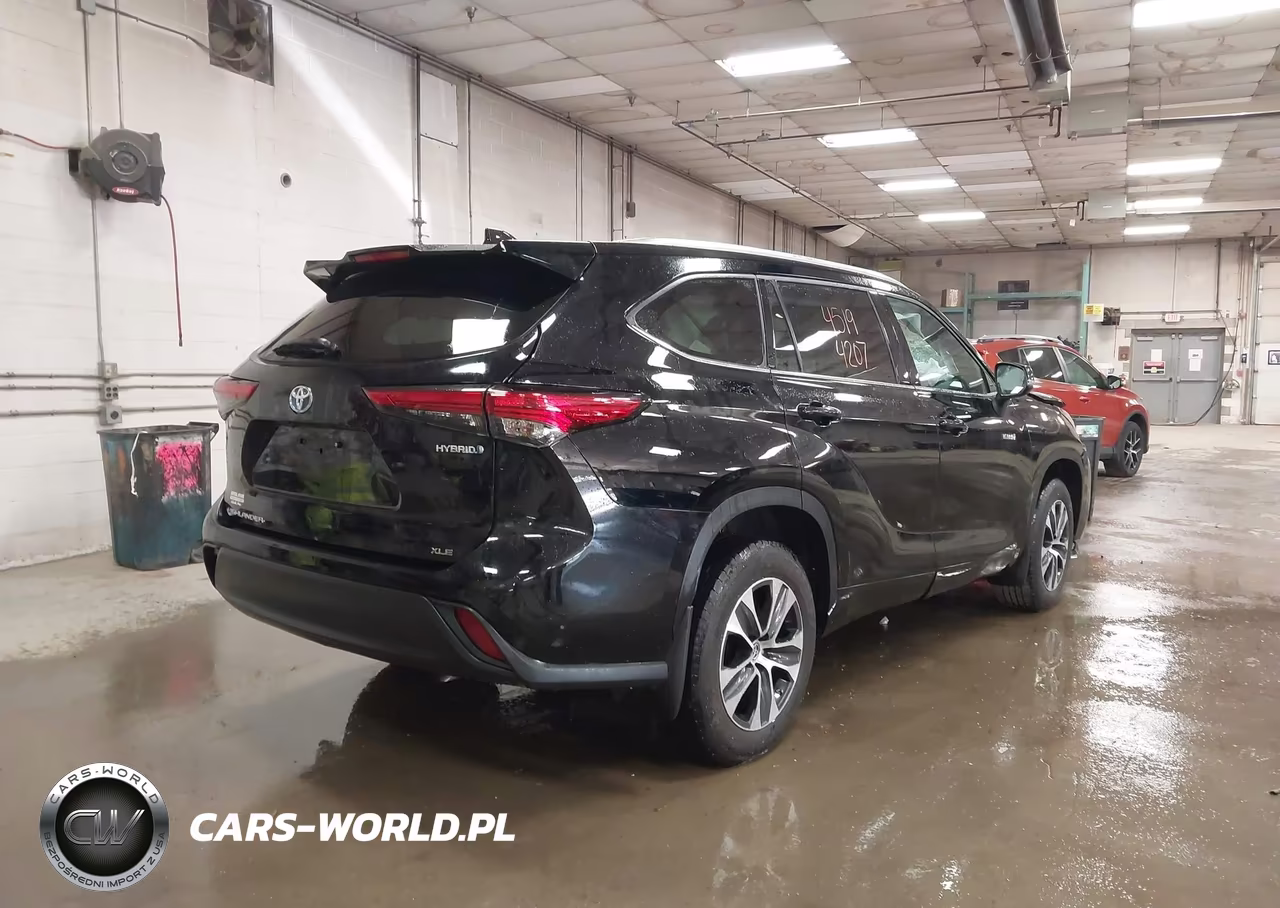 2021 Toyota Highlander Hybrid Xle VIN:5TDGBRCH4MS042107 - 4