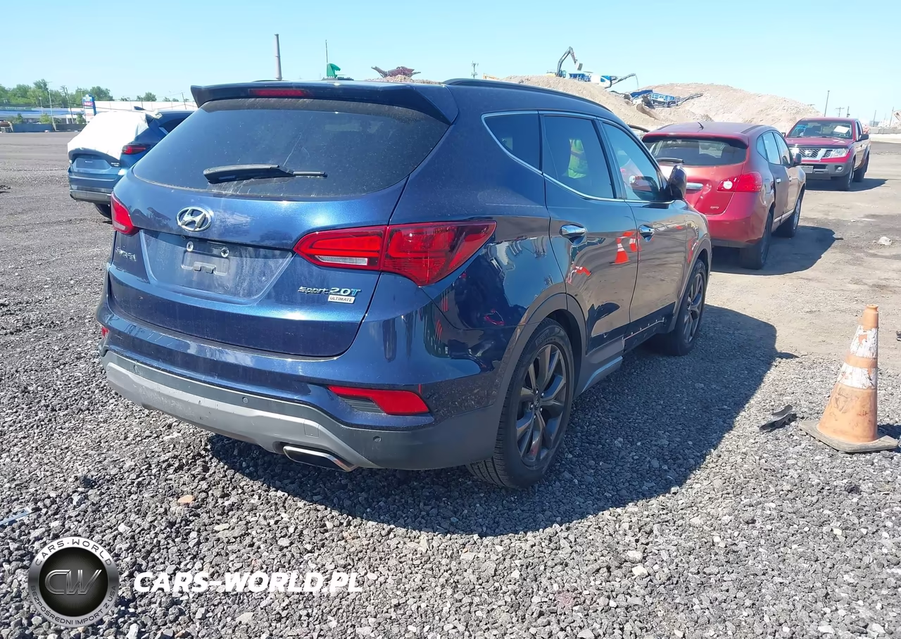 2017 Hyundai Santa Fe Sport 2.0T Ultimate VIN:5XYZW4LA2HG405977 - 4