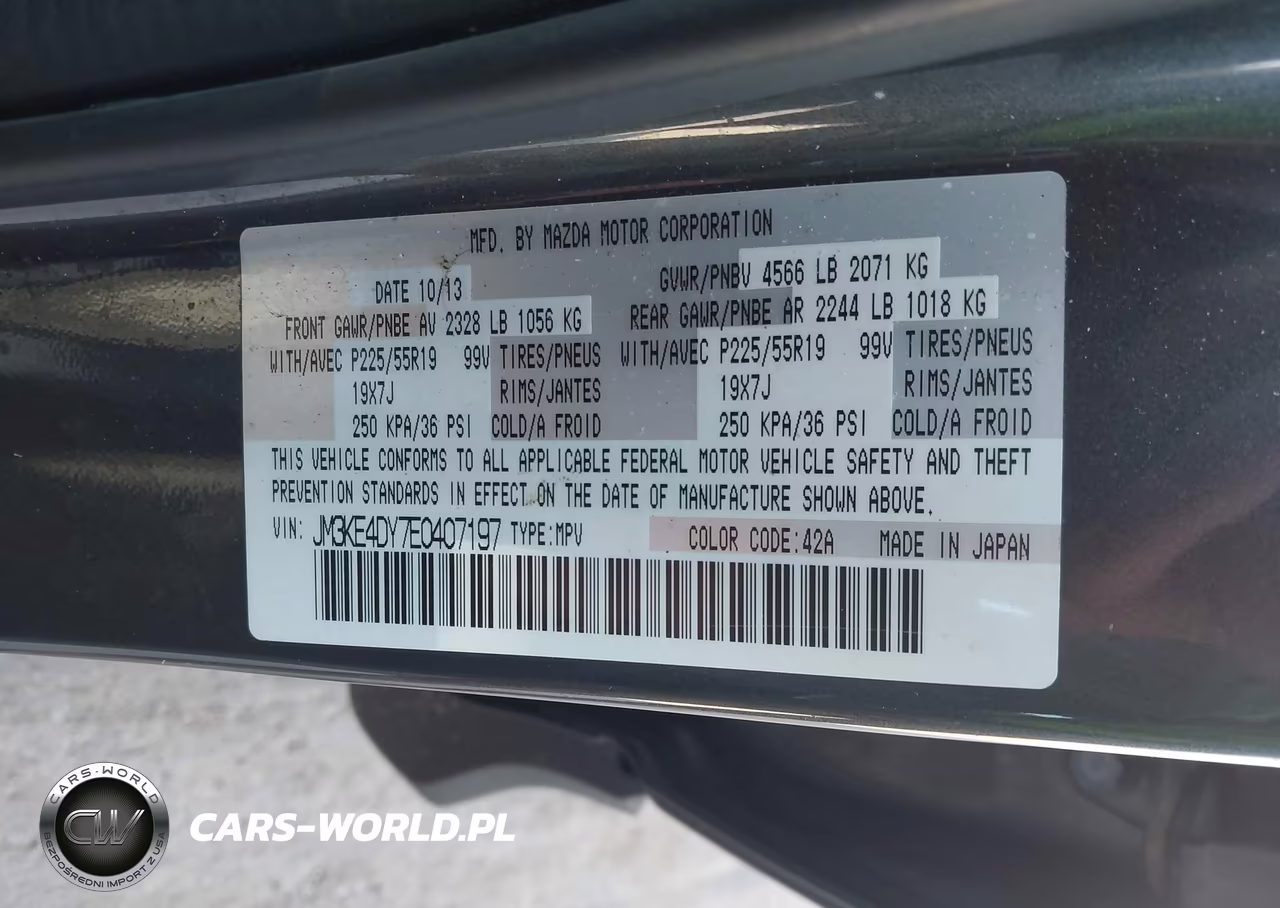 2014 Mazda Cx-5 Grand Touring VIN:JM3KE4DY7E0407197 - 9