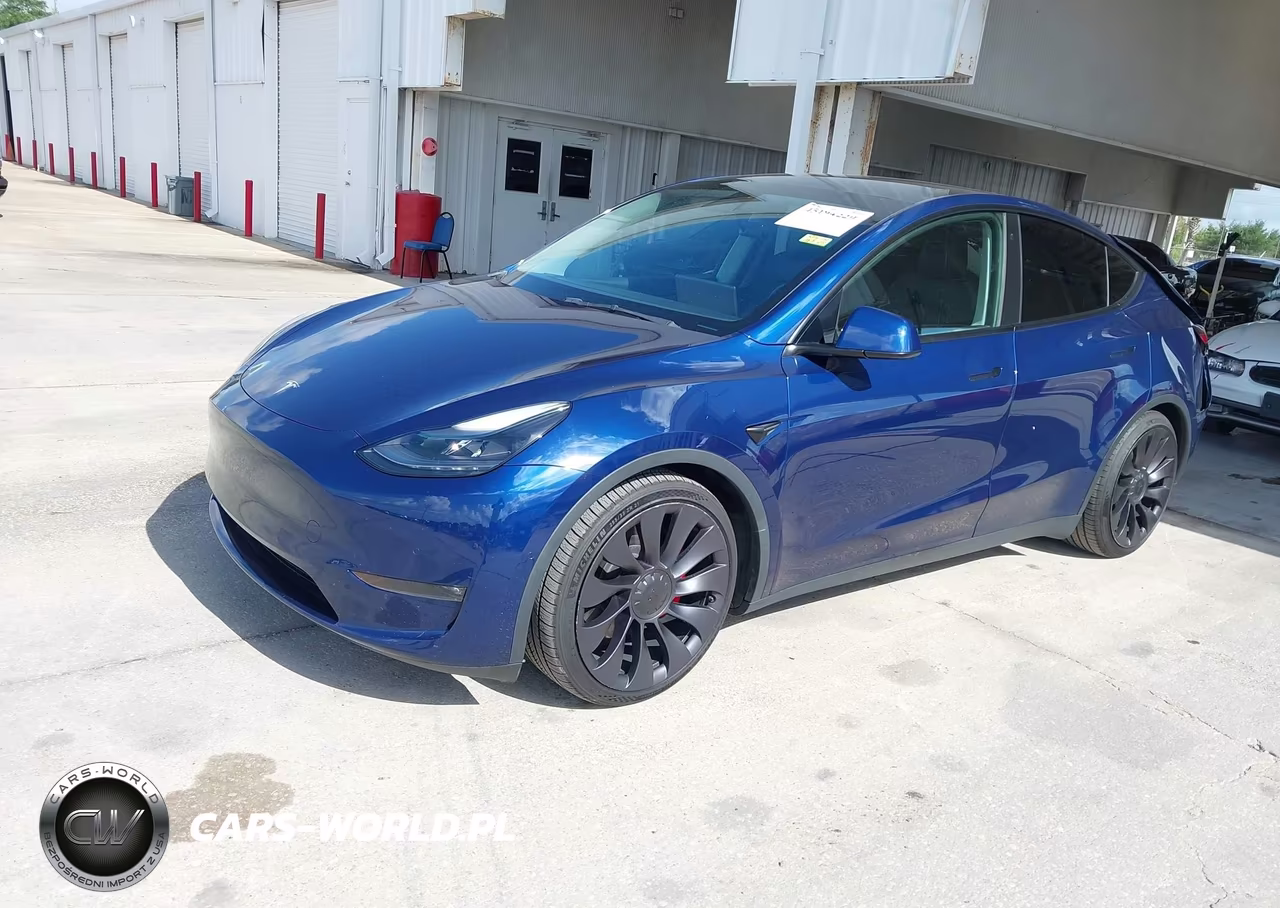 2022 Tesla Model Y Performance Dual Motor All-Wheel Drive VIN:7SAYGDEF6NF382419 - 2