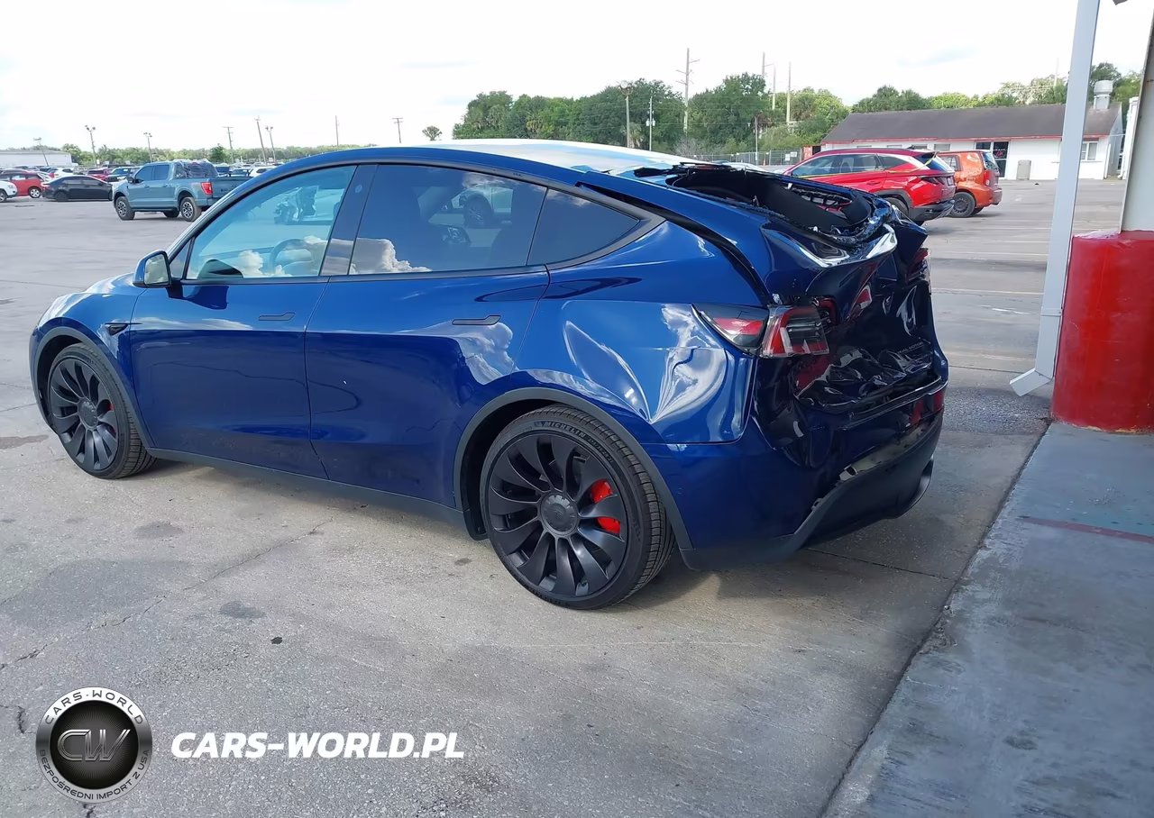 2022 Tesla Model Y Performance Dual Motor All-Wheel Drive VIN:7SAYGDEF6NF382419 - 3