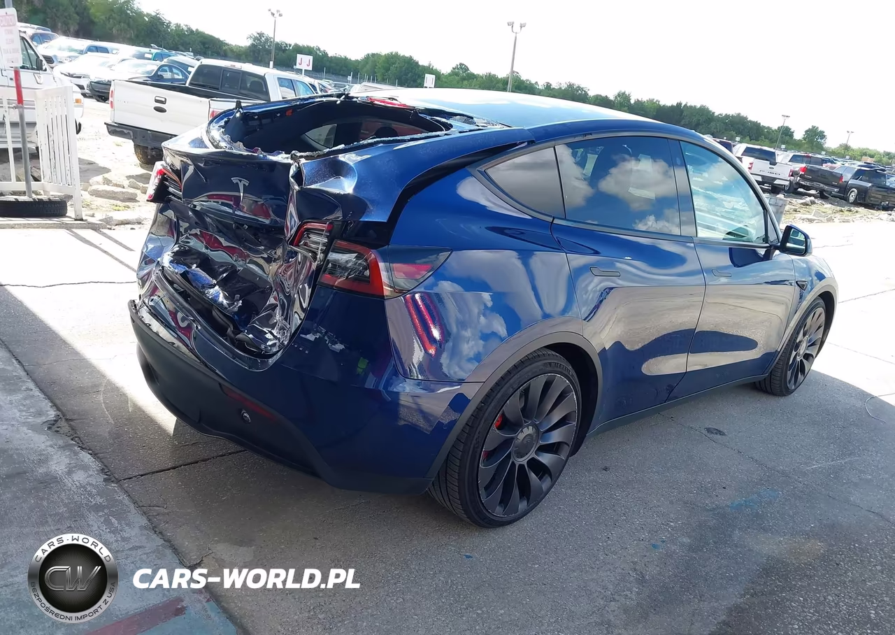 2022 Tesla Model Y Performance Dual Motor All-Wheel Drive VIN:7SAYGDEF6NF382419 - 4