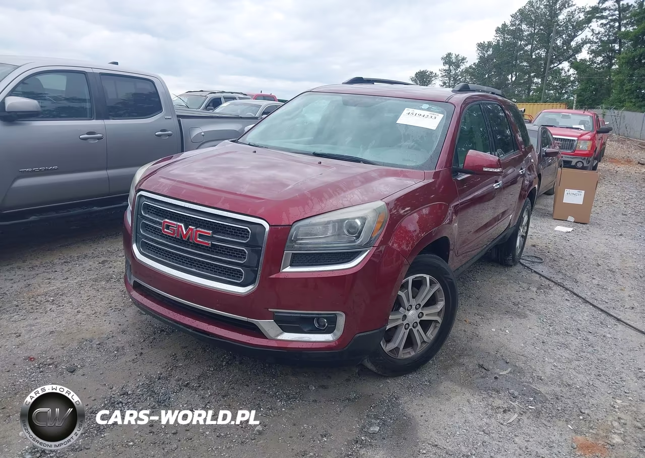2015 GMC Acadia Slt-1 VIN:1GKKRRKDXFJ138168 - 2