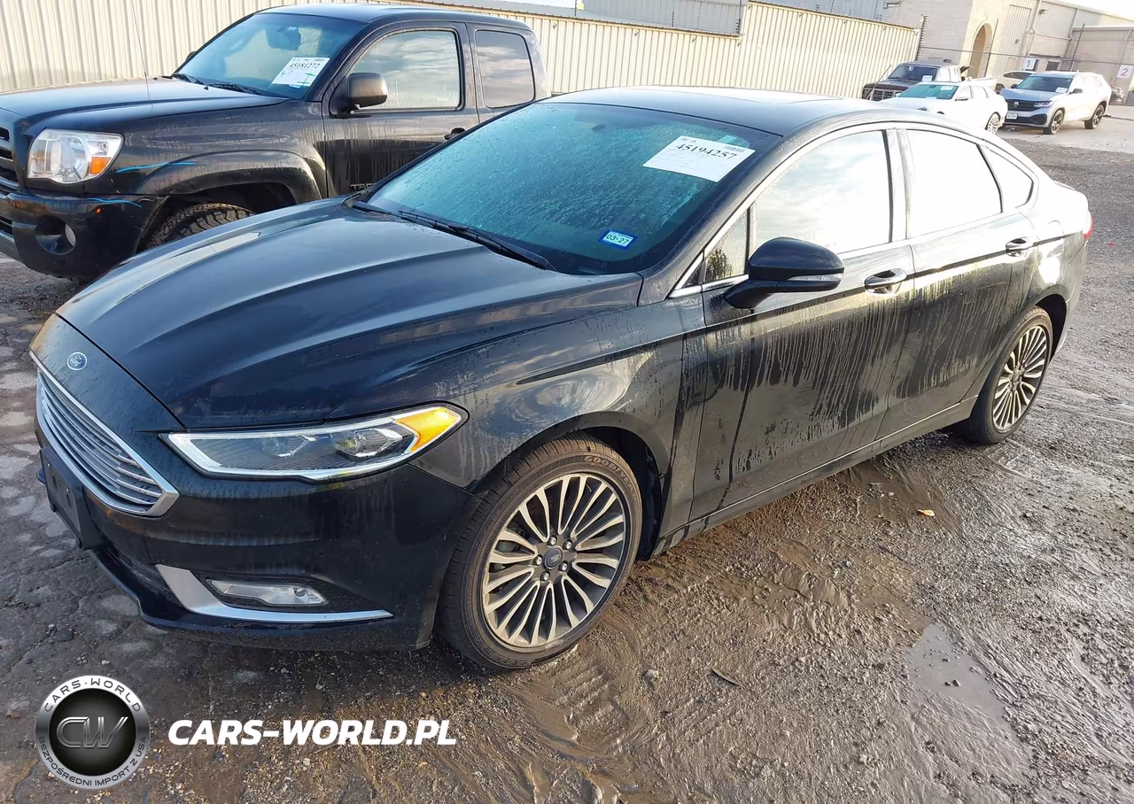 2018 Ford Fusion Titanium VIN:3FA6P0D96JR128216 - 2