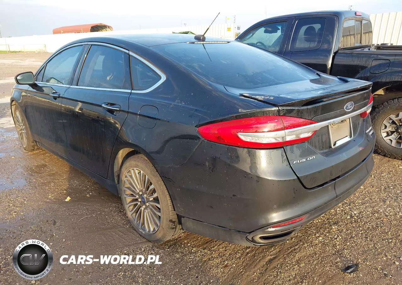 2018 Ford Fusion Titanium VIN:3FA6P0D96JR128216 - 3