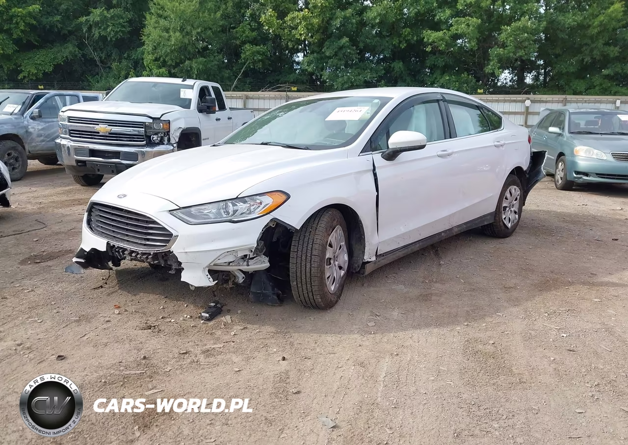 2020 Ford Fusion S VIN:3FA6P0G70LR197609 - 2