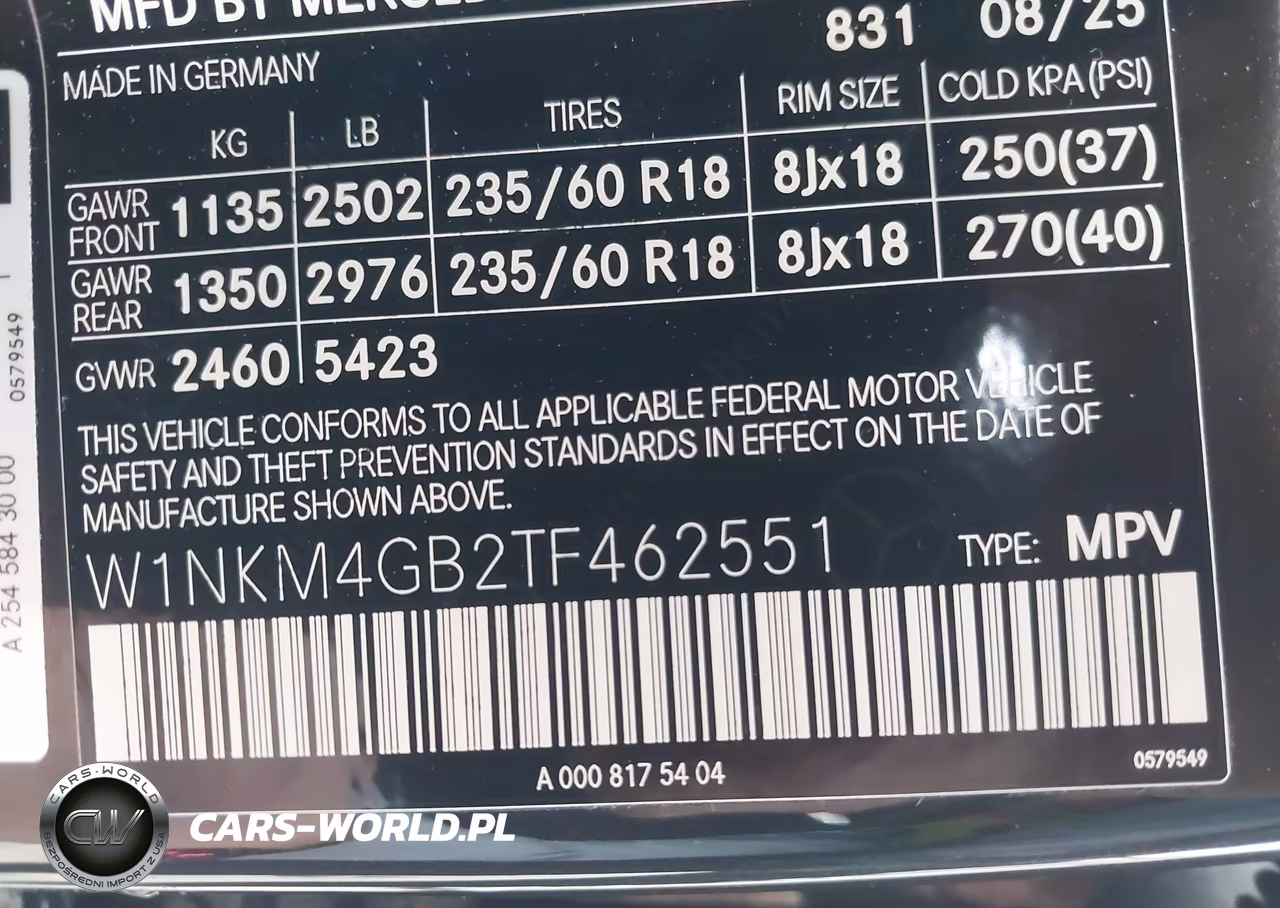 2026 Mercedes-Benz Glc 300 VIN:W1NKM4GB2TF462551 - 9