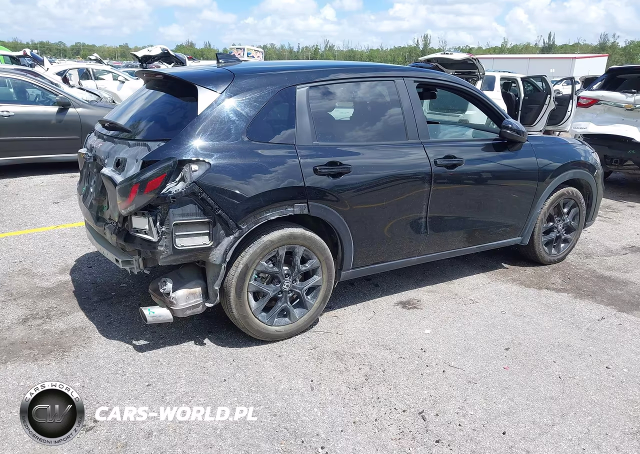 2025 Honda Hr-V 2Wd Sport VIN:3CZRZ1H50SM720508 - 4