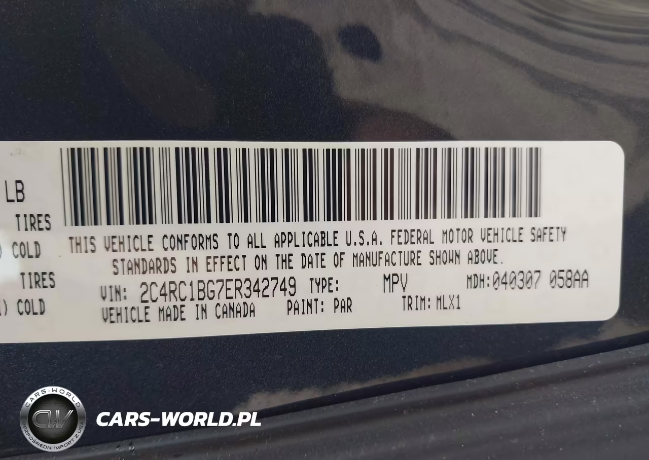 2014 Chrysler Town & Country Touring VIN:2C4RC1BG7ER342749 - 9