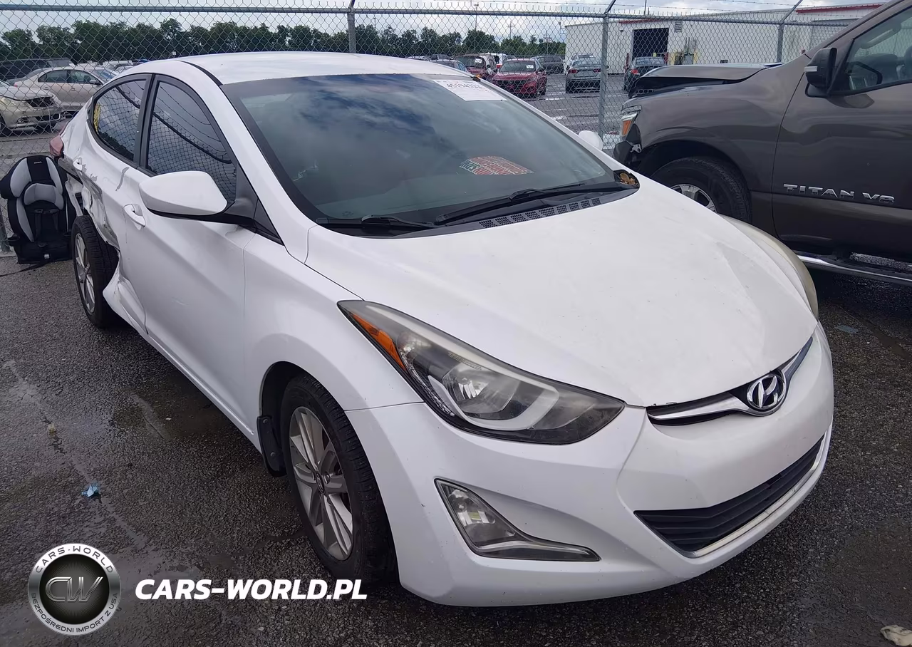 2016 Hyundai Elantra Se – zdjęcie 1 z 12