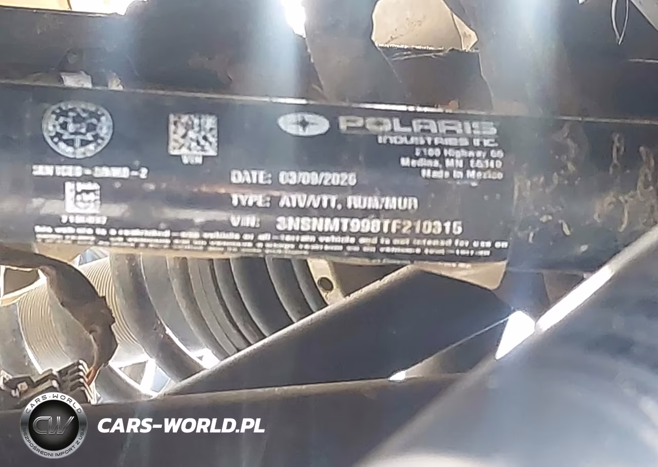 2026 Polaris Rzr 1000 Xp 4 VIN:3NSNMT998TF210315 - 9