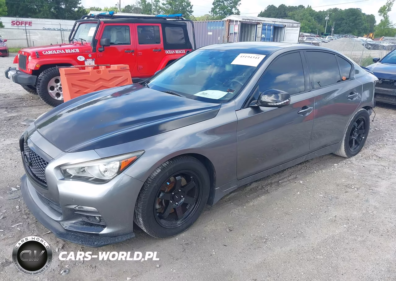 2014 Infiniti Q50 Premium VIN:JN1BV7AP3EM676797 - 2