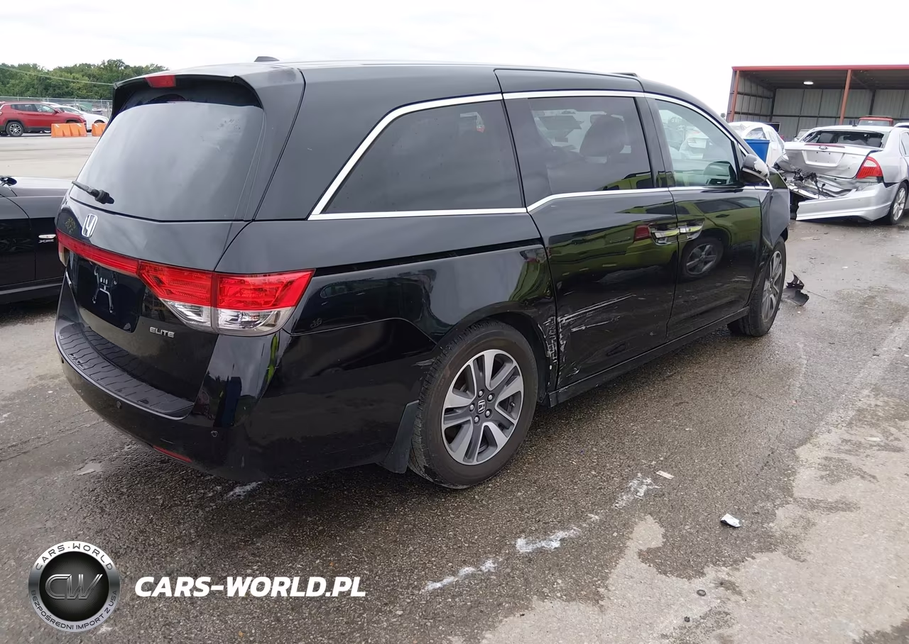 2014 Honda Odyssey Touring-Touring Elite VIN:5FNRL5H98EB008354 - 4