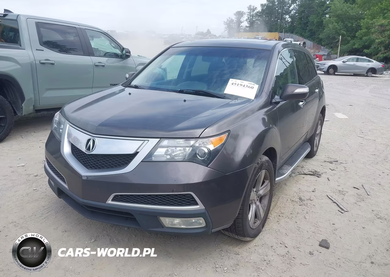 2012 Acura Mdx Technology Package VIN:2HNYD2H47CH533743 - 2