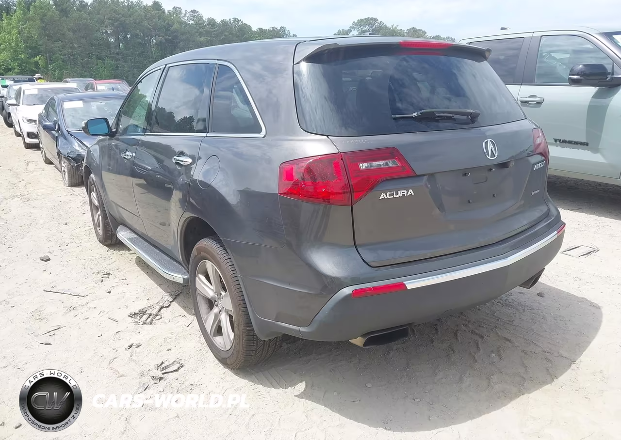 2012 Acura Mdx Technology Package VIN:2HNYD2H47CH533743 - 3