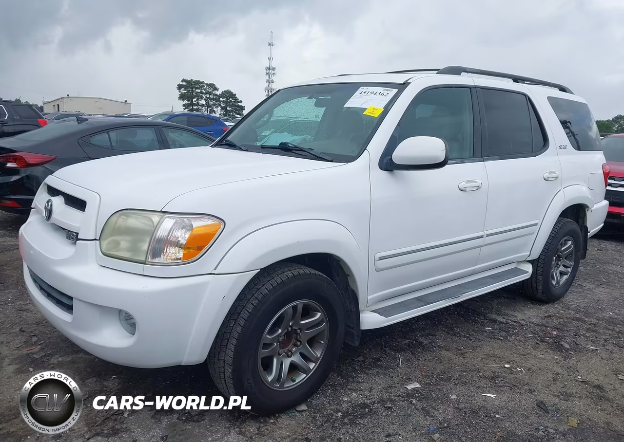 2007 Toyota Sequoia Sr5 V8 VIN:5TDZT34A17S296950 - 2