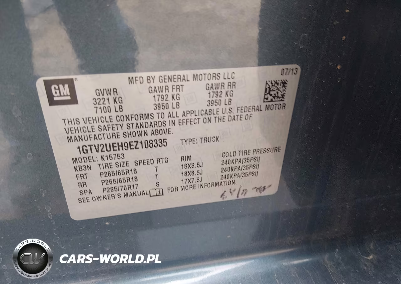 2014 GMC Sierra 1500 Sle VIN:1GTV2UEH9EZ108335 - 9