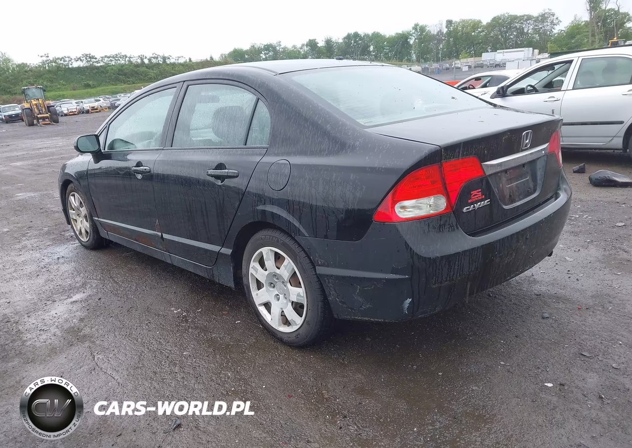 2010 Honda Civic Lx VIN:2HGFA1F55AH323507 - 3