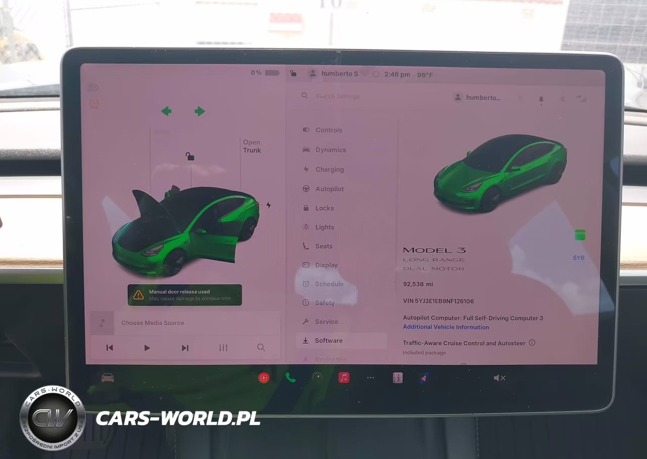 2022 Tesla Model 3 Long Range Dual Motor All-Wheel Drive VIN:5YJ3E1EB9NF126106 - 16