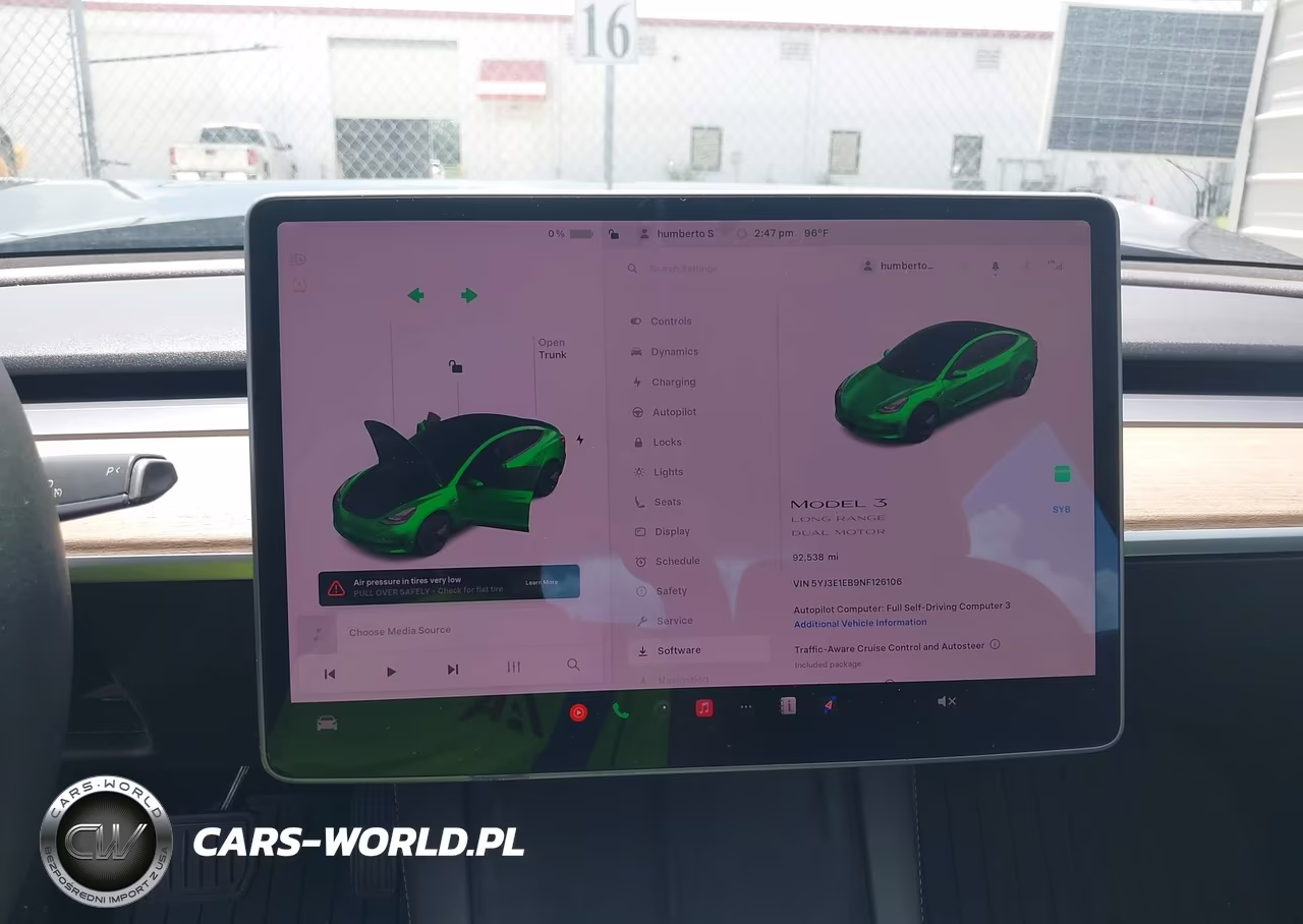 2022 Tesla Model 3 Long Range Dual Motor All-Wheel Drive VIN:5YJ3E1EB9NF126106 - 17