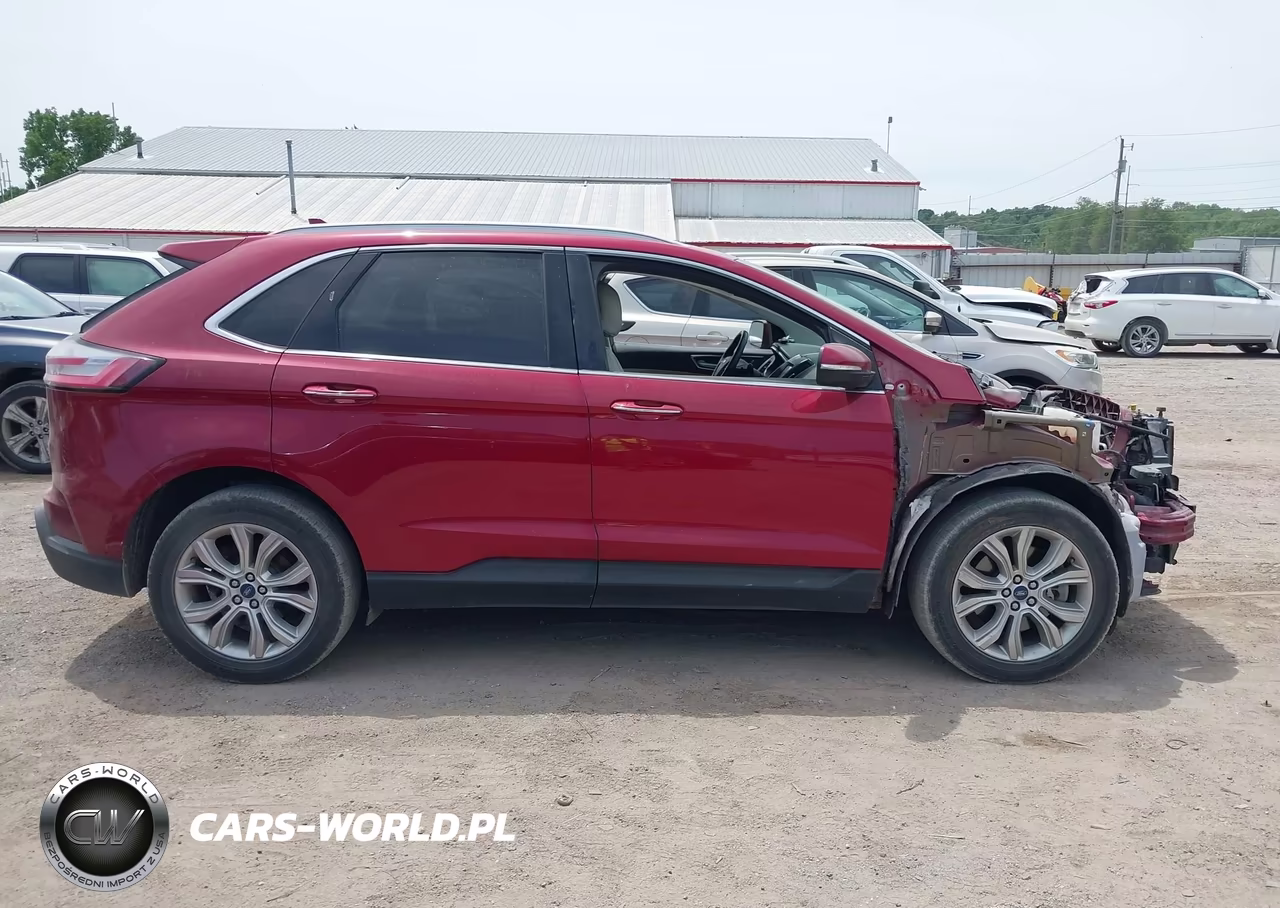 2019 Ford Edge Titanium VIN:2FMPK4K91KBB23606 - 14