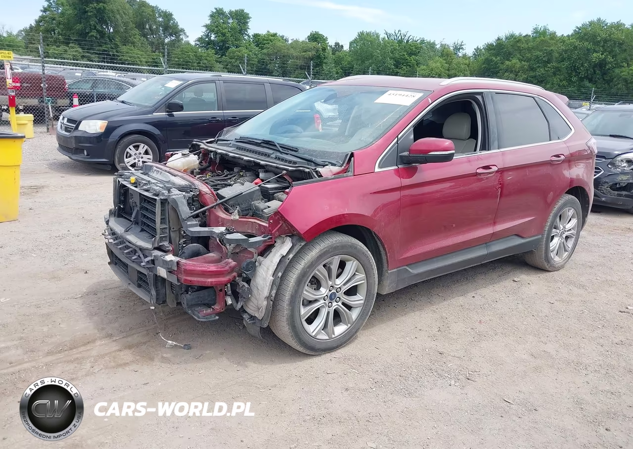 2019 Ford Edge Titanium VIN:2FMPK4K91KBB23606 - 2