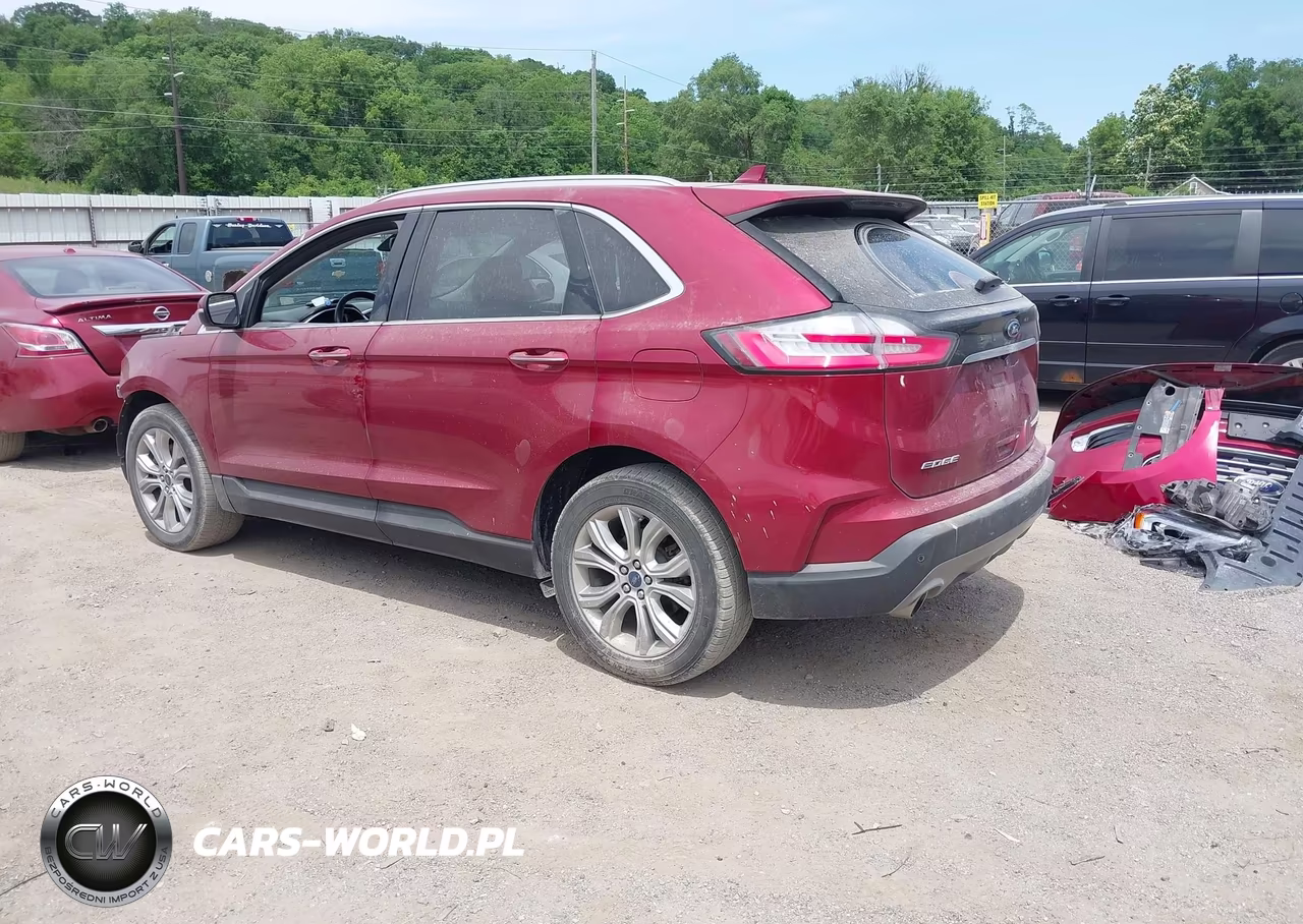 2019 Ford Edge Titanium VIN:2FMPK4K91KBB23606 - 3