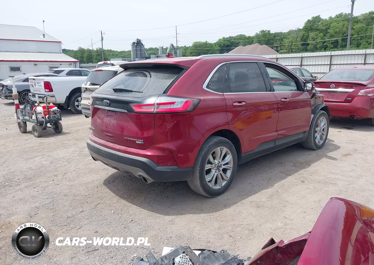 2019 Ford Edge Titanium VIN:2FMPK4K91KBB23606 - 4