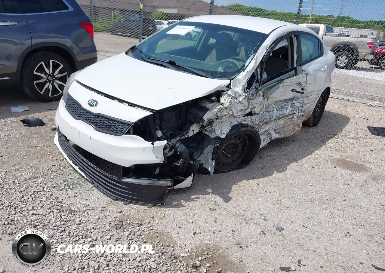 2017 Kia Rio Lx VIN:KNADM4A37H6025621 - 2