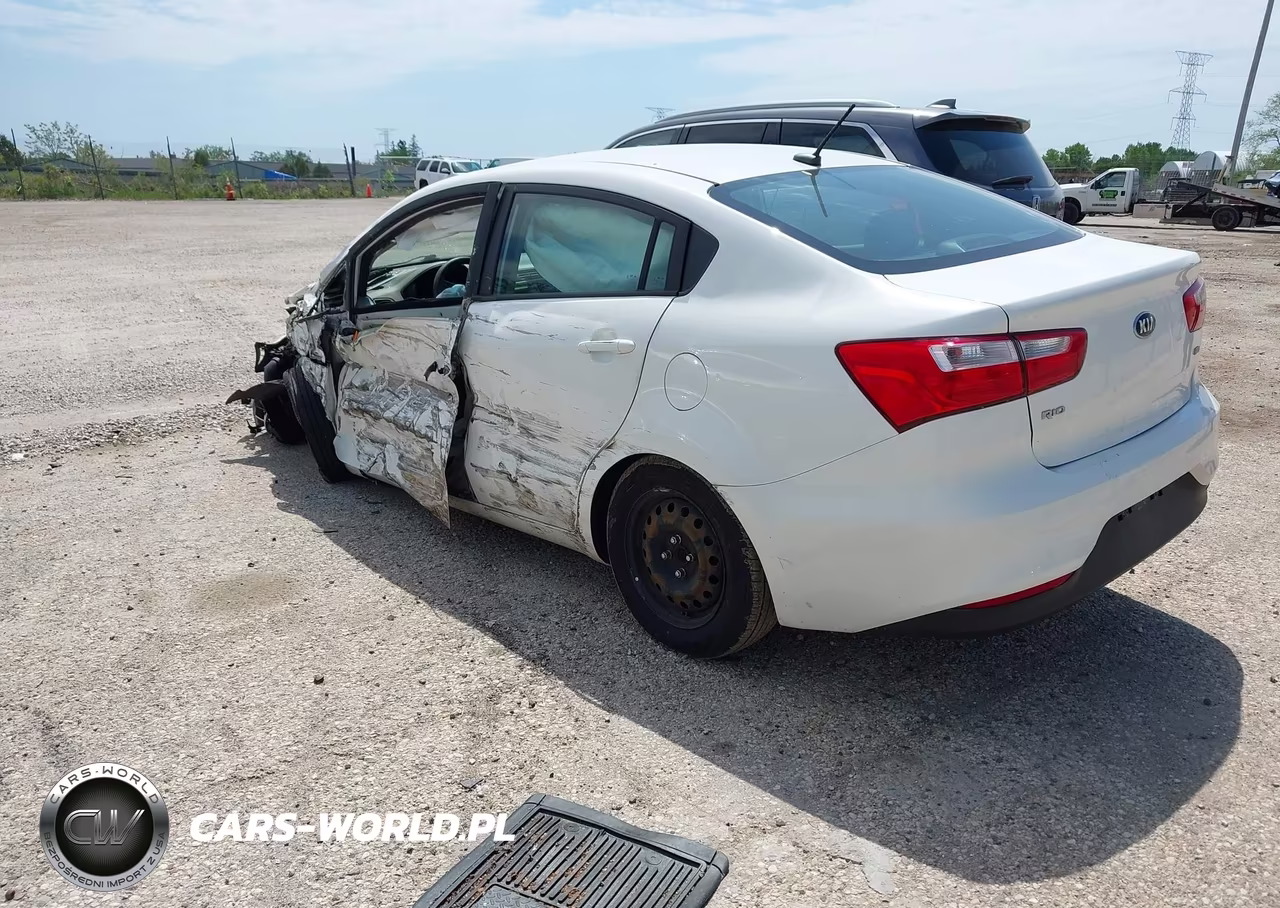 2017 Kia Rio Lx VIN:KNADM4A37H6025621 - 3