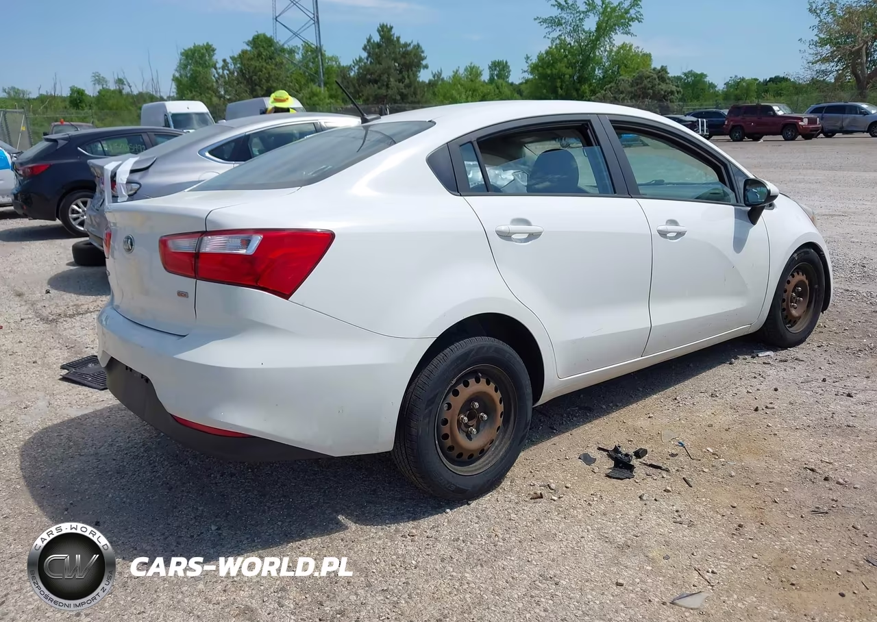 2017 Kia Rio Lx VIN:KNADM4A37H6025621 - 4