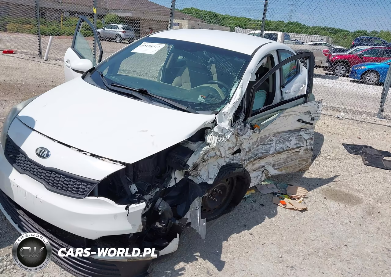 2017 Kia Rio Lx VIN:KNADM4A37H6025621 - 6