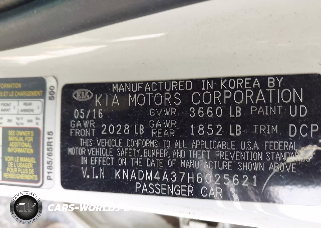 2017 Kia Rio Lx VIN:KNADM4A37H6025621 - 9