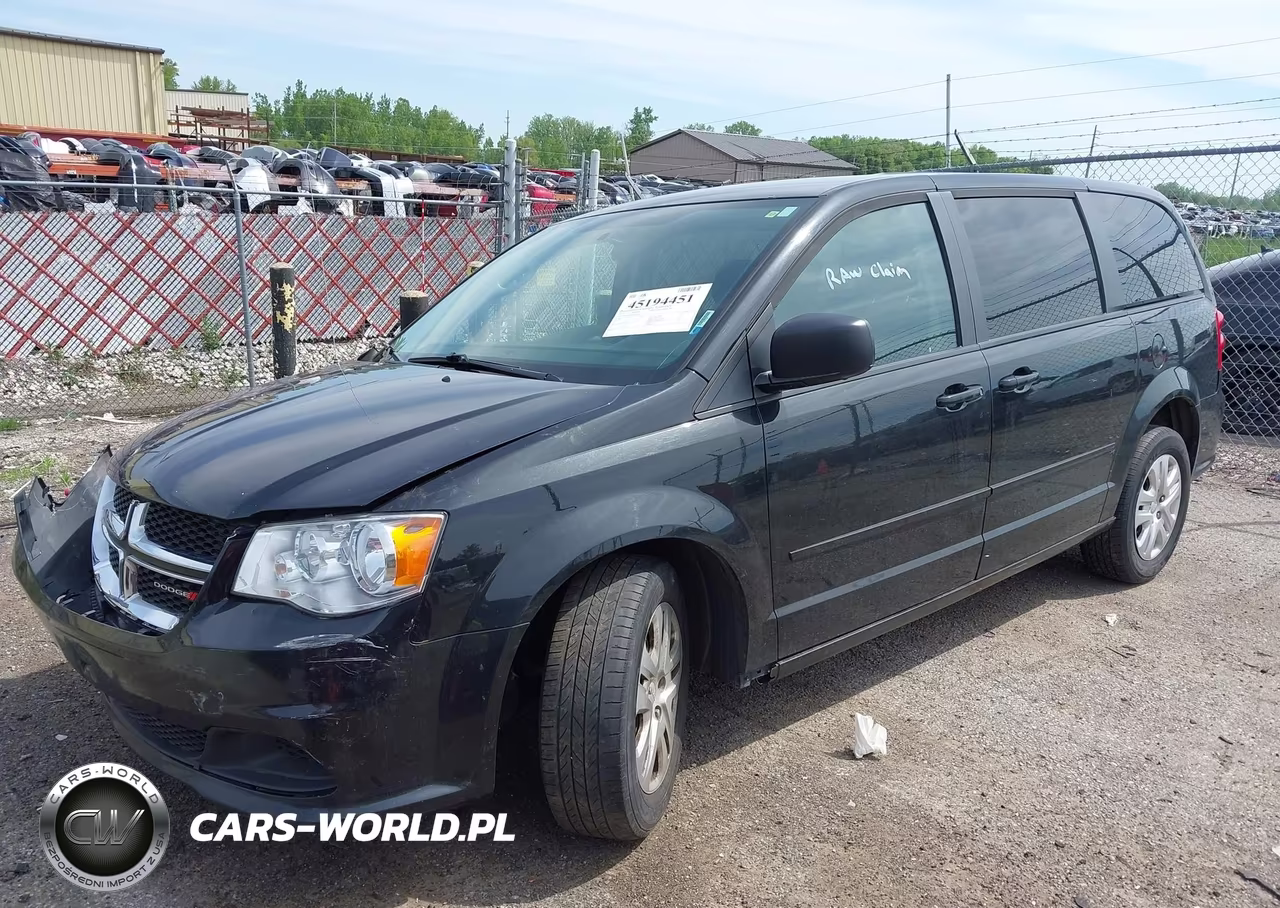 2017 Dodge Grand Caravan Se VIN:2C4RDGBG9HR776563 - 2
