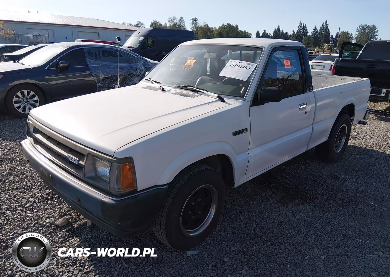 1986 Mazda B2000 VIN:JM2UF1114G0584633 - 2