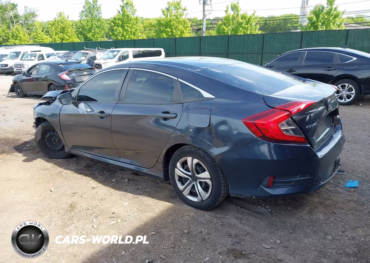 2018 Honda Civic Lx VIN:2HGFC2F5XJH565371 - 3